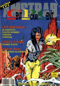 Amstrad Cent Pour Cent N°28 (Juillet-Août 1990) (cover)